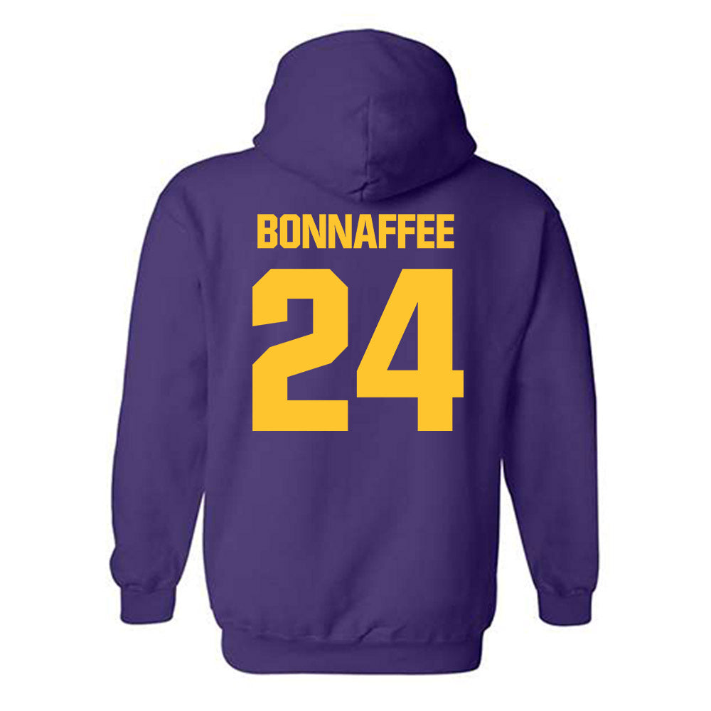 LSU - NCAA Women's Volleyball : Sophie Bonnaffee - Classic Shersey Hooded Sweatshirt-1