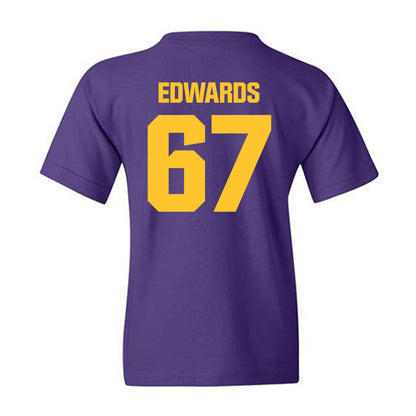 LSU - NCAA Softball : Kylee Edwards - Classic Shersey Youth T-Shirt-1