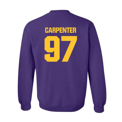 LSU - NCAA Football : Dylan Carpenter - Classic Shersey Crewneck Sweatshirt-1