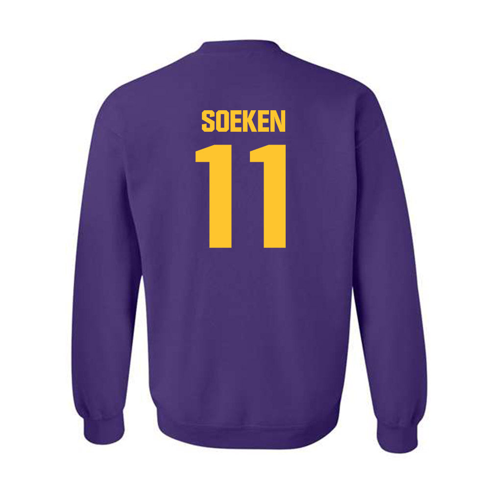 LSU - NCAA Softball : Lauryn Soeken - Classic Shersey Crewneck Sweatshirt-1