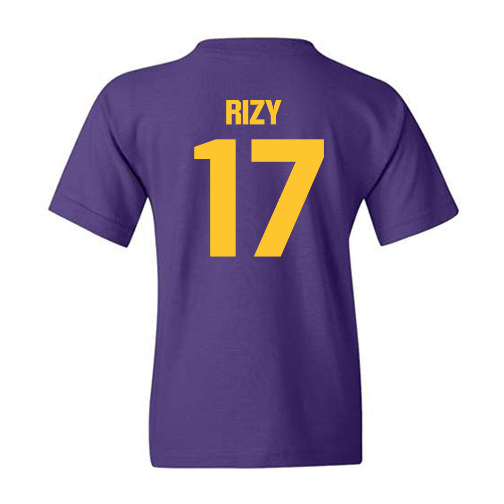 LSU - NCAA Baseball : Mavrick Rizy - Classic Shersey Youth T-Shirt-1