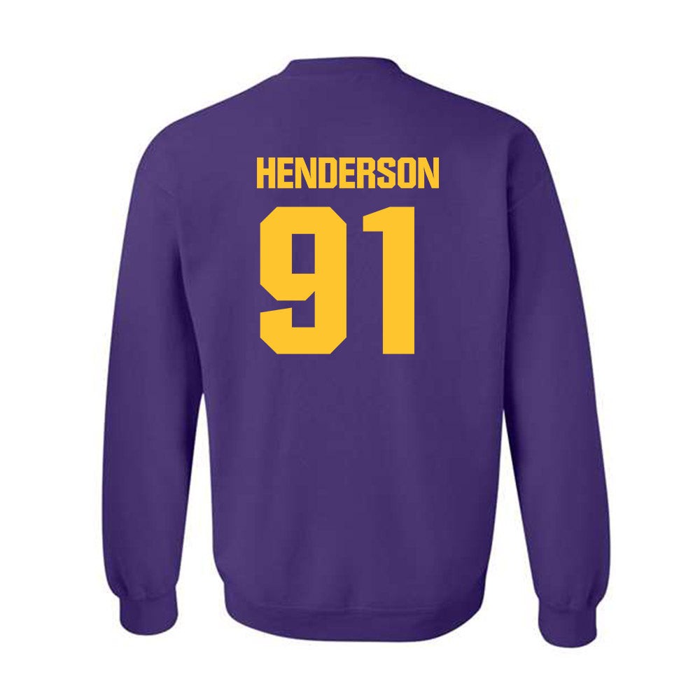 LSU - NCAA Football : Trenton Henderson - Classic Shersey Crewneck Sweatshirt-1