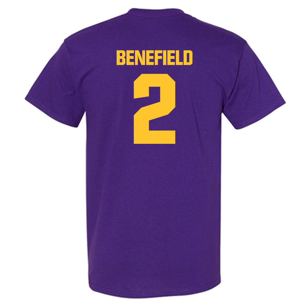 LSU - NCAA Football : Ty Benefield - Classic Shersey T-Shirt-1