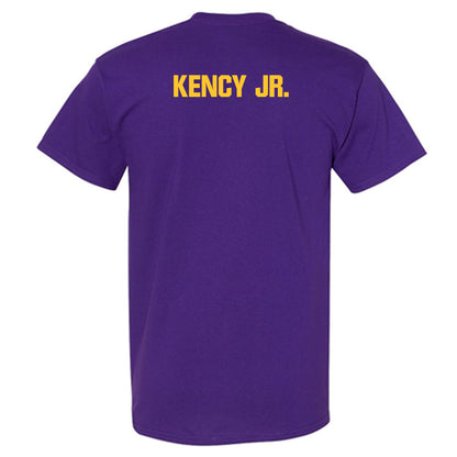 LSU - NCAA Football : David Kency Jr. - Classic Shersey T-Shirt-1