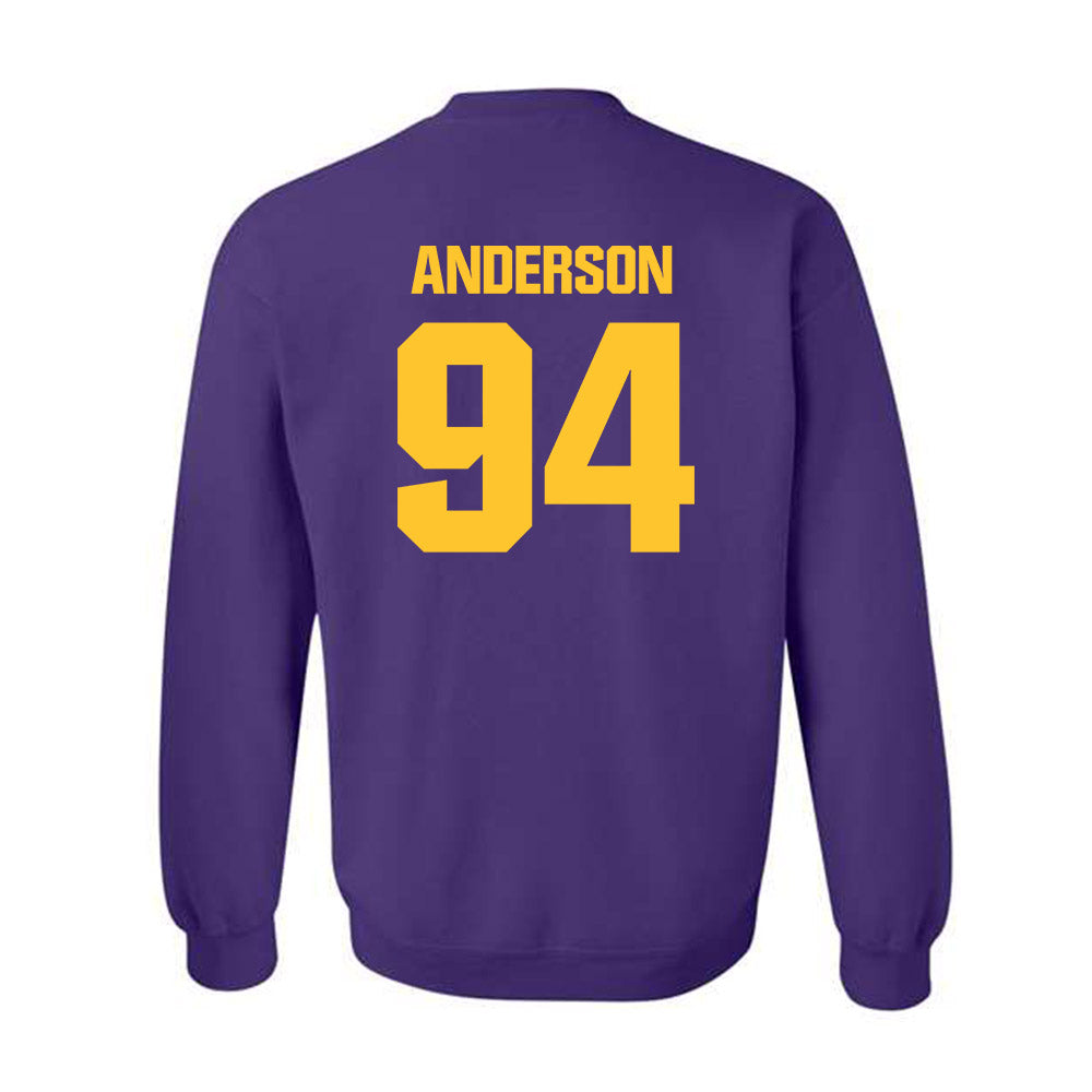 LSU - NCAA Football : Richard Anderson - Classic Shersey Crewneck Sweatshirt-1