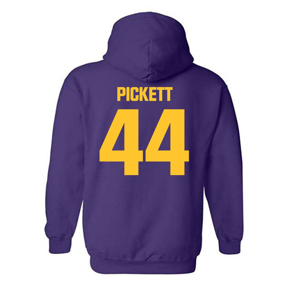 LSU - NCAA Softball : Ciella Pickett - Classic Shersey Hooded Sweatshirt-1