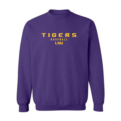 LSU - NCAA Baseball : John Pearson - Classic Shersey Crewneck Sweatshirt-0