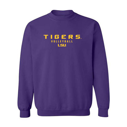 LSU - NCAA Women's Volleyball : Emilee Prochaska - Classic Shersey Crewneck Sweatshirt-0