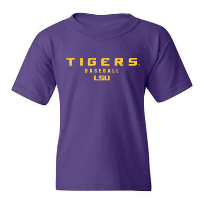 LSU - NCAA Baseball : Diego Velazquez - Classic Shersey Youth T-Shirt-0