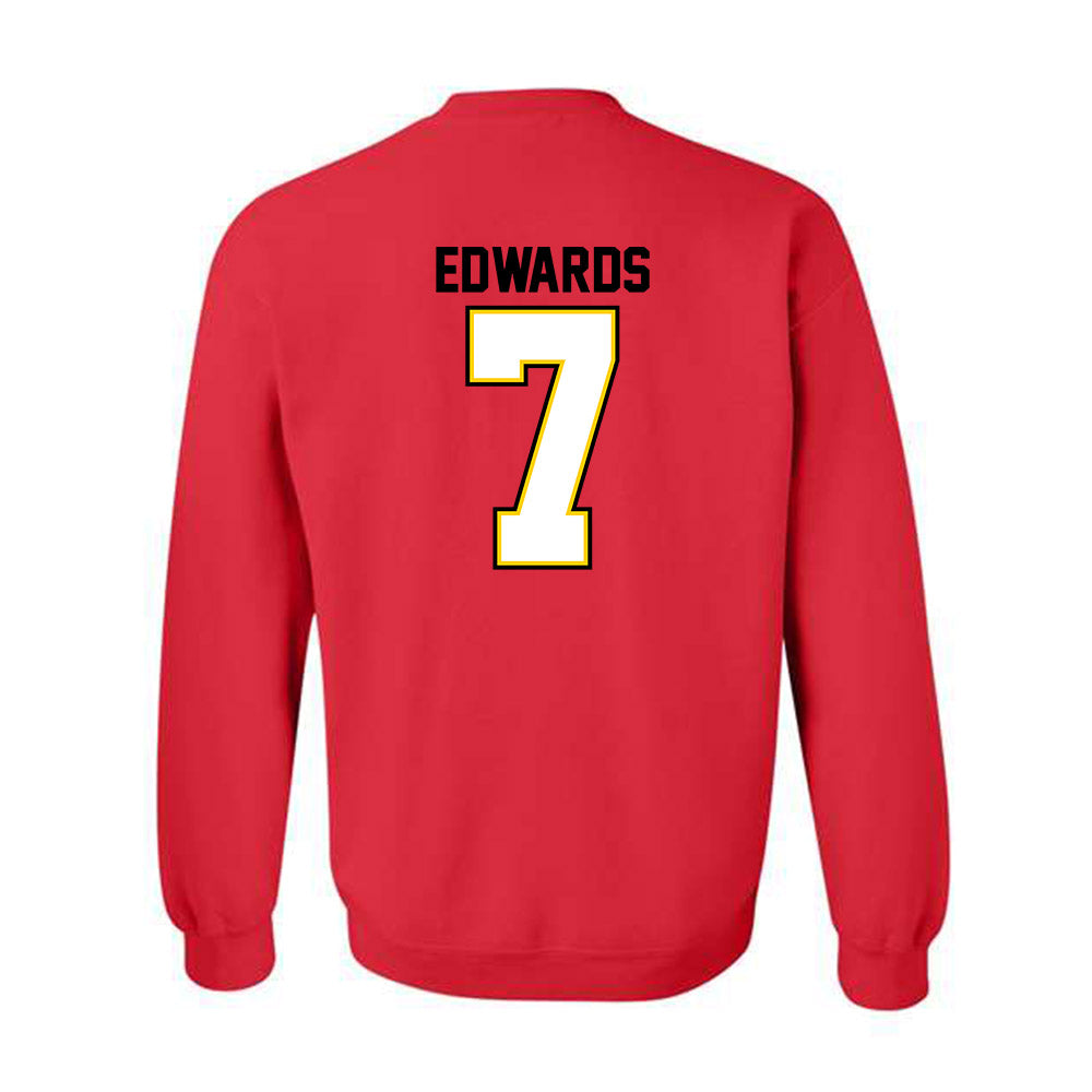 Maryland - NCAA Football : Gavin Edwards - Classic Shersey Crewneck Sweatshirt-1