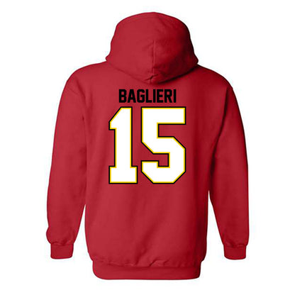 Maryland - NCAA Softball : Biz Baglieri - Classic Shersey Hooded Sweatshirt-1