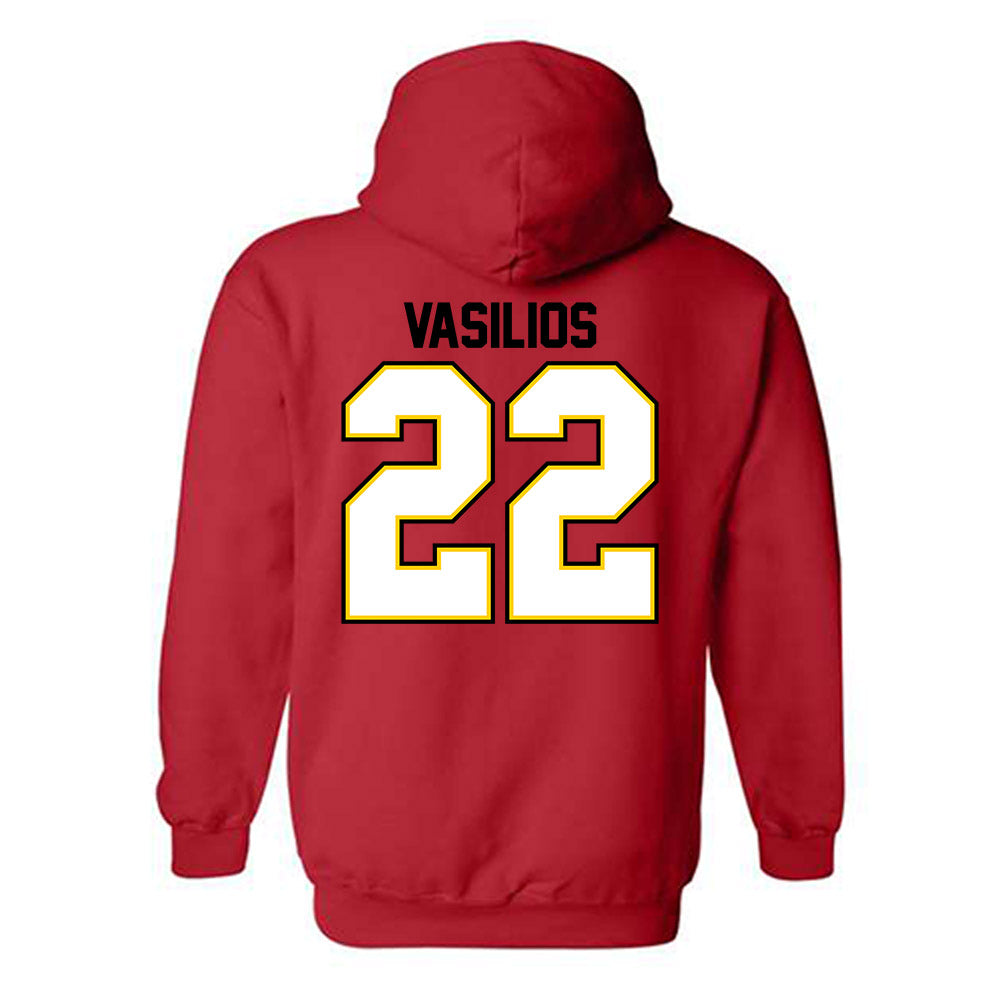 Maryland - NCAA Women's Field Hockey : Maddie Vasilios - Classic Shersey Hooded Sweatshirt-1