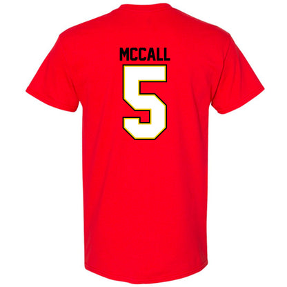 Maryland - Men's Basketball Alumni : Calvin McCall - Classic Shersey T-Shirt-1