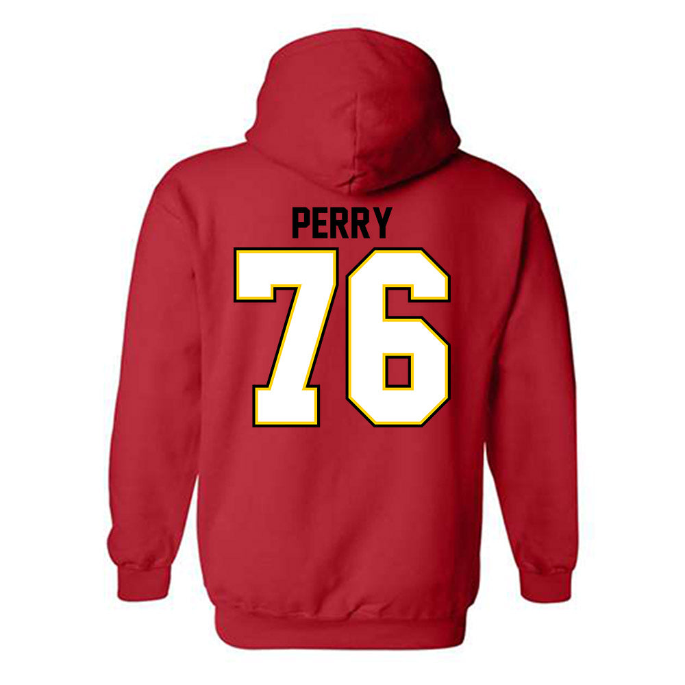 Maryland - NCAA Football : Rahtrel Perry - Classic Shersey Hooded Sweatshirt-1