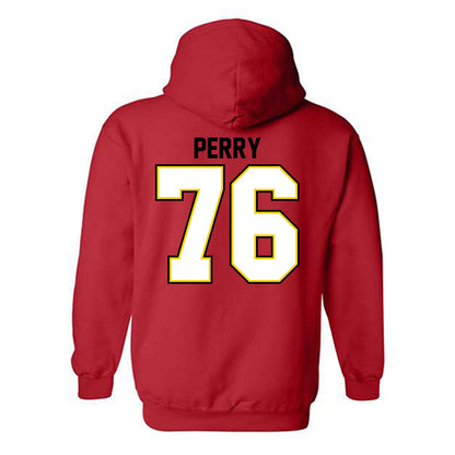 Maryland - NCAA Football : Rahtrel Perry - Classic Shersey Hooded Sweatshirt-1