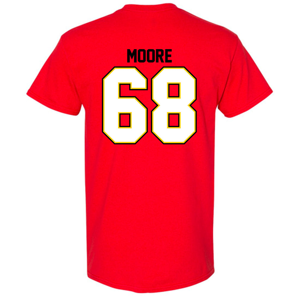Maryland - NCAA Football : Carlos Moore - Classic Shersey T-Shirt-1