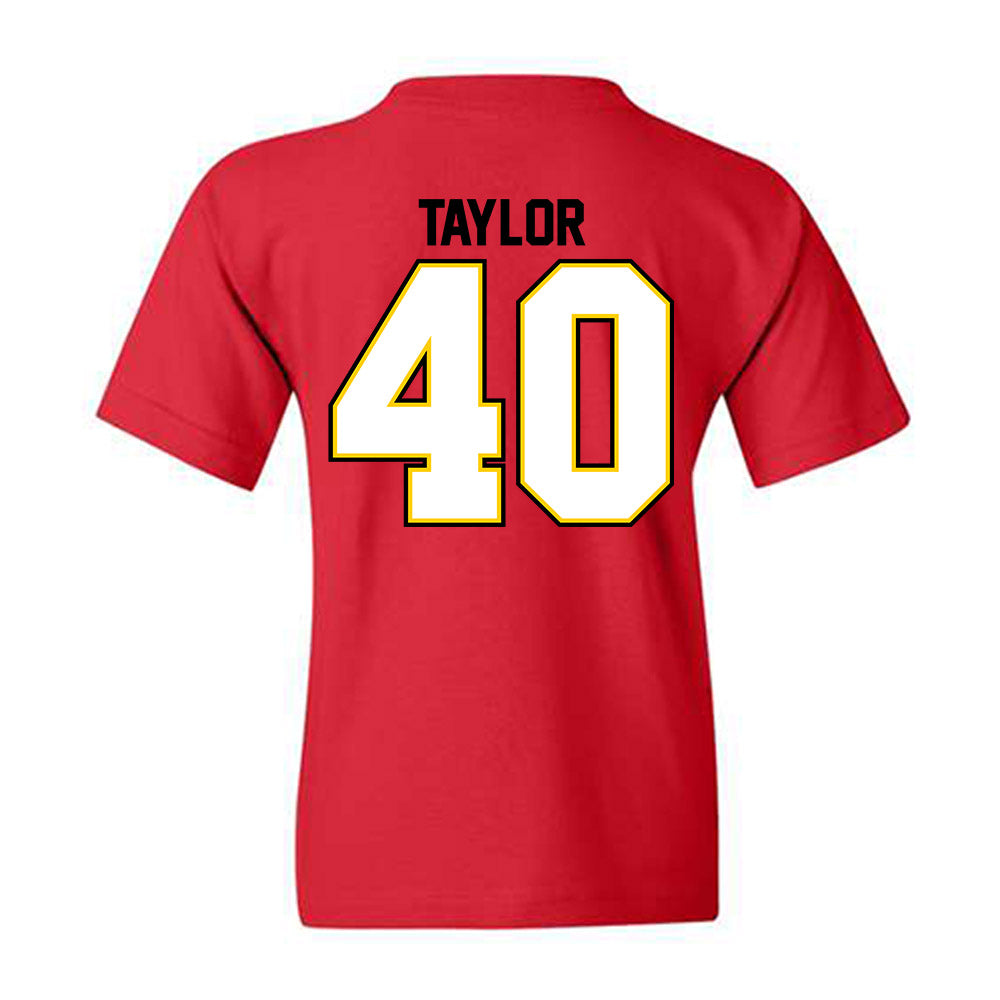 Maryland - NCAA Football : Nahsir Taylor - Classic Shersey Youth T-Shirt-1