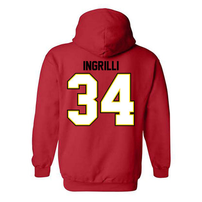 Maryland - NCAA Women's Lacrosse : Lyla Ingrilli - Classic Shersey Hooded Sweatshirt-1
