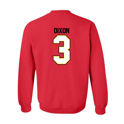 Maryland - Men's Basketball Alumni : Juan Dixon - Classic Shersey Crewneck Sweatshirt-1