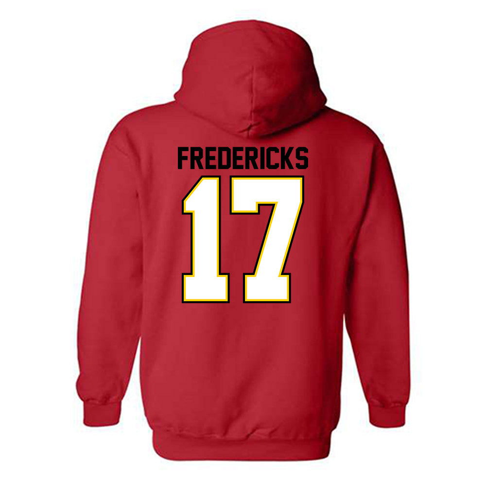 Maryland - NCAA Baseball : Joseph Fredericks - Classic Shersey Hooded Sweatshirt-1