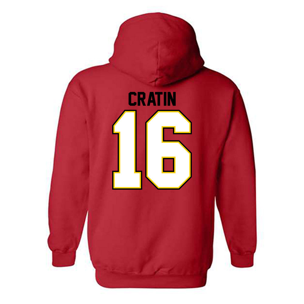 Maryland - NCAA Women's Lacrosse : Jenna Cratin - Classic Shersey Hooded Sweatshirt-1