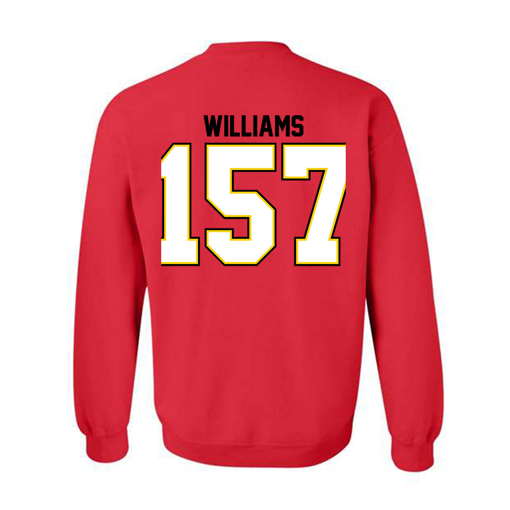 Maryland - NCAA Wrestling : Bradley Williams - Classic Shersey Crewneck Sweatshirt-1