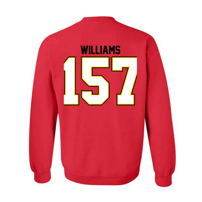 Maryland - NCAA Wrestling : Bradley Williams - Classic Shersey Crewneck Sweatshirt-1