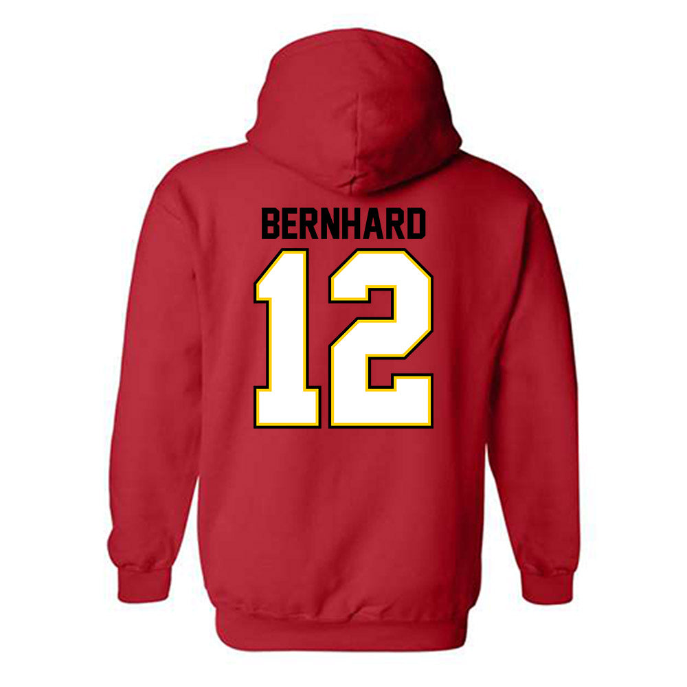 Maryland - NCAA Football : Nathan Bernhard - Classic Shersey Hooded Sweatshirt-1