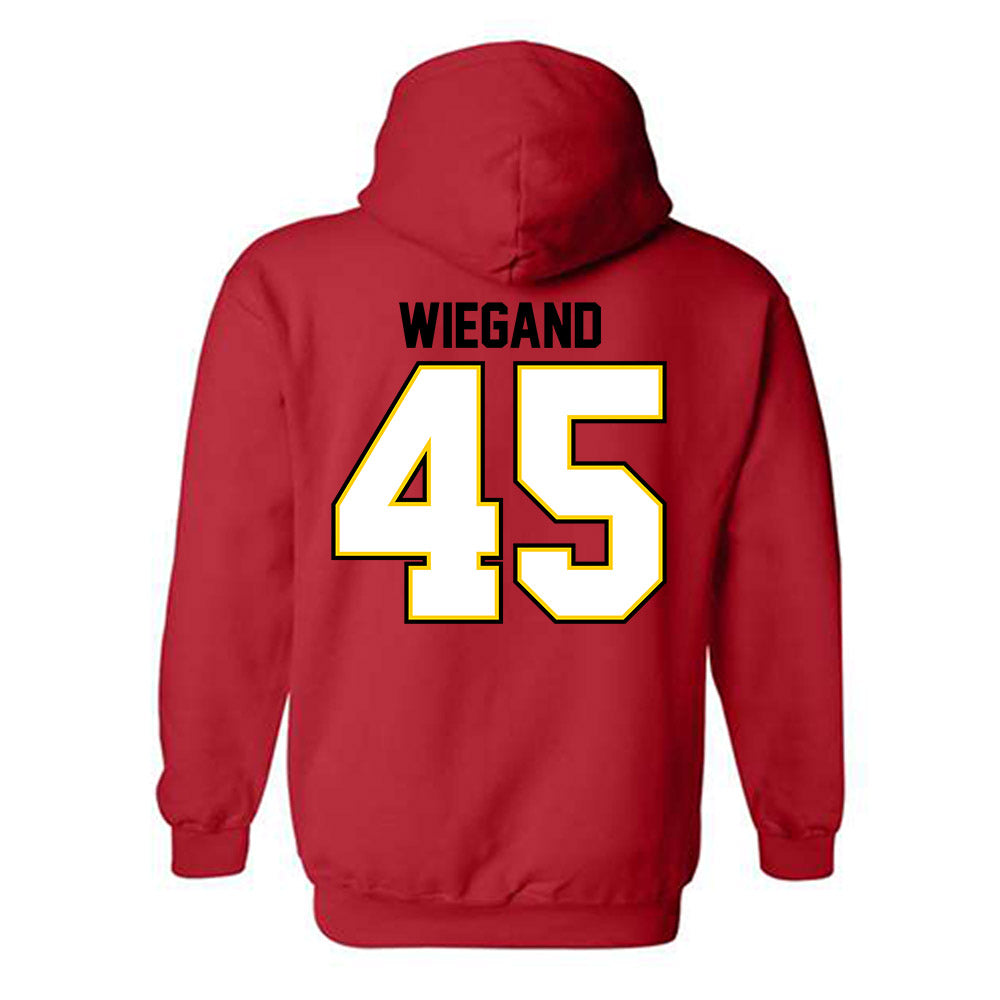 Maryland - NCAA Softball : Elisea Wiegand - Classic Shersey Hooded Sweatshirt-1