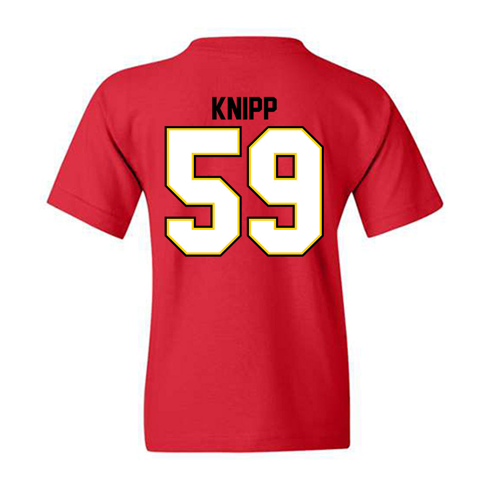 Maryland - NCAA Football : Rory Knipp - Classic Shersey Youth T-Shirt-1