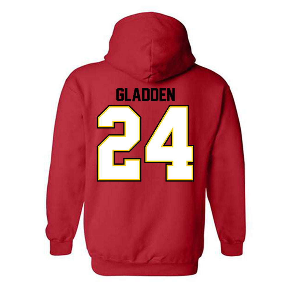 Maryland - NCAA Baseball : james gladden - Classic Shersey Hooded Sweatshirt-1