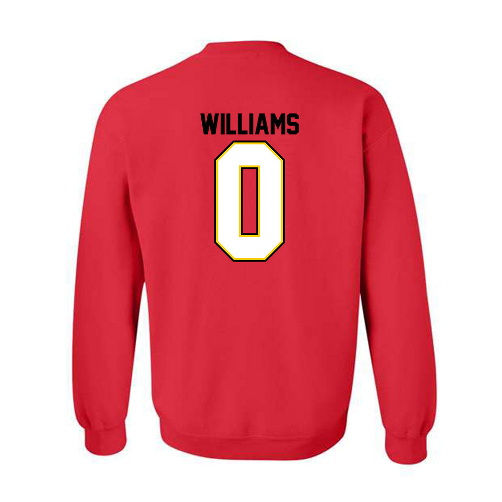 Maryland - NCAA Football : DeJuan Williams - Classic Shersey Crewneck Sweatshirt-1