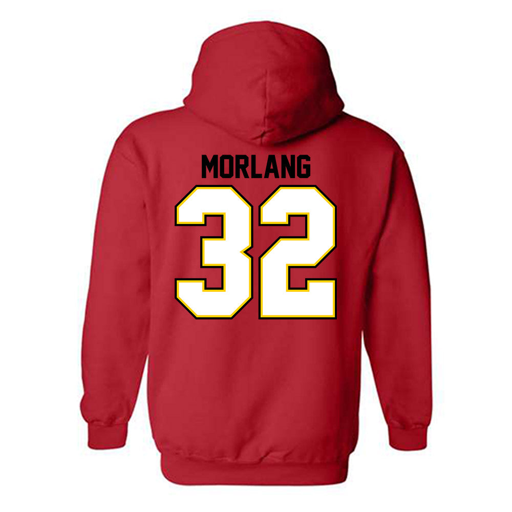 Maryland - NCAA Baseball : Nic Morlang - Classic Shersey Hooded Sweatshirt-1