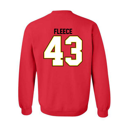 Maryland - NCAA Men's Lacrosse : Trey Fleece - Classic Shersey Crewneck Sweatshirt-1