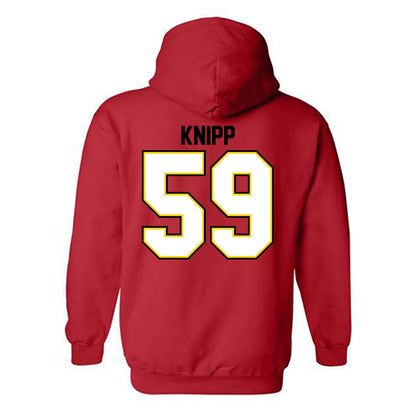 Maryland - NCAA Football : Rory Knipp - Classic Shersey Hooded Sweatshirt-1