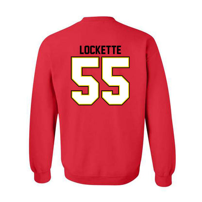 Maryland - undefined : Tellek Lockette - Classic Shersey Crewneck Sweatshirt-1