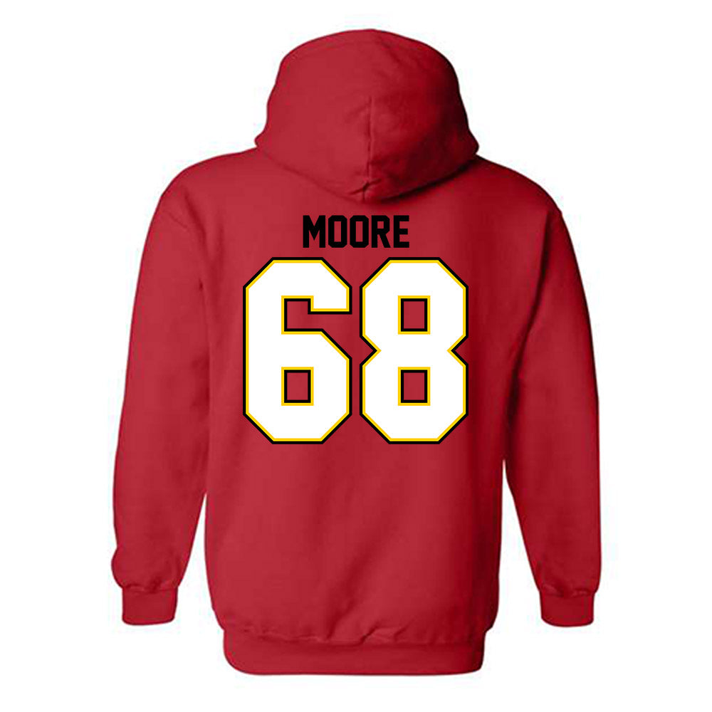 Maryland - NCAA Football : Carlos Moore - Classic Shersey Hooded Sweatshirt-1