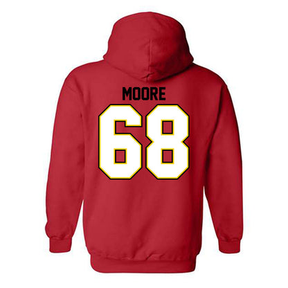 Maryland - NCAA Football : Carlos Moore - Classic Shersey Hooded Sweatshirt-1