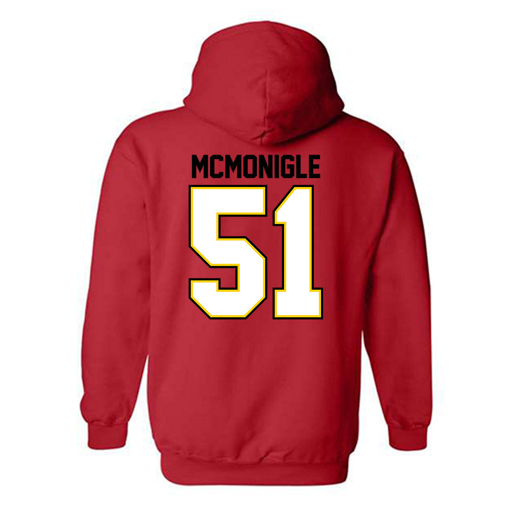 Maryland - NCAA Football : Michael McMonigle - Classic Shersey Hooded Sweatshirt-1