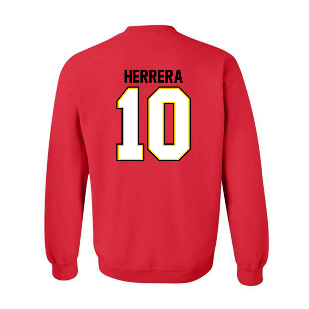 Maryland - NCAA Women's Lacrosse : Sofia Herrera - Classic Shersey Crewneck Sweatshirt-1