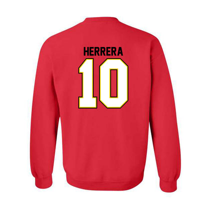 Maryland - NCAA Women's Lacrosse : Sofia Herrera - Classic Shersey Crewneck Sweatshirt-1