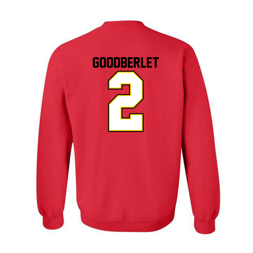 Maryland - NCAA Men's Lacrosse : Grady Goodberlet - Classic Shersey Crewneck Sweatshirt-1