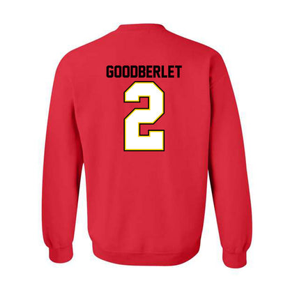 Maryland - NCAA Men's Lacrosse : Grady Goodberlet - Classic Shersey Crewneck Sweatshirt-1