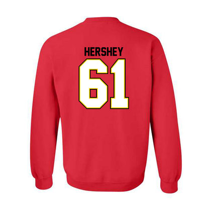 Maryland - NCAA Football : Michael Hershey - Crewneck Sweatshirt