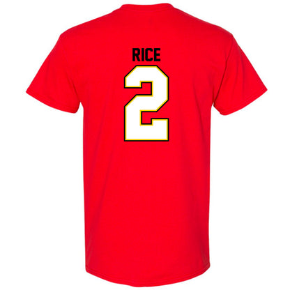 Maryland - NCAA Men's Basketball : Myles Rice - Classic Shersey T-Shirt-1