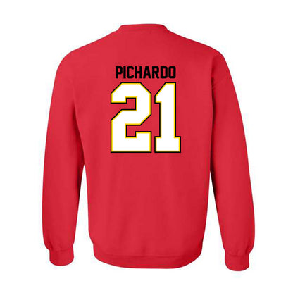 Maryland - NCAA Baseball : Franklin Pichardo - Classic Shersey Crewneck Sweatshirt-1