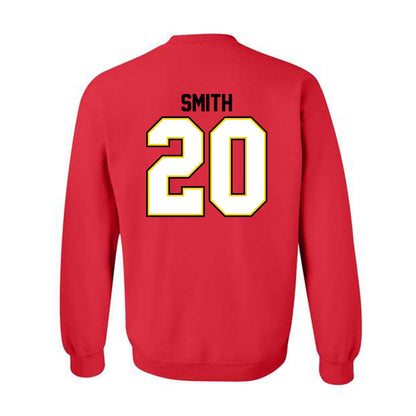 Maryland - NCAA Baseball : Evan Smith - Classic Shersey Crewneck Sweatshirt-1