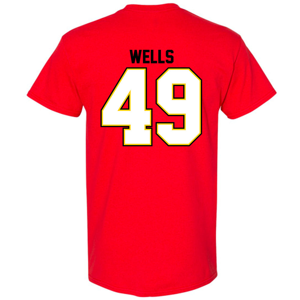 Maryland - NCAA Football : Chris Wells - Classic Shersey T-Shirt-1