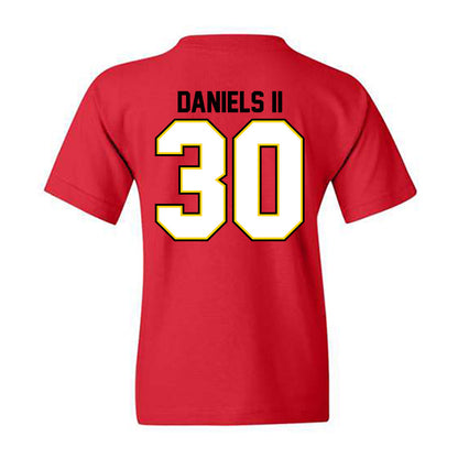 Maryland - NCAA Football : Travares Daniels II - Classic Shersey Youth T-Shirt-1