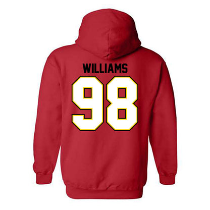 Maryland - NCAA Baseball : Lance Williams - Classic Shersey Hooded Sweatshirt-1
